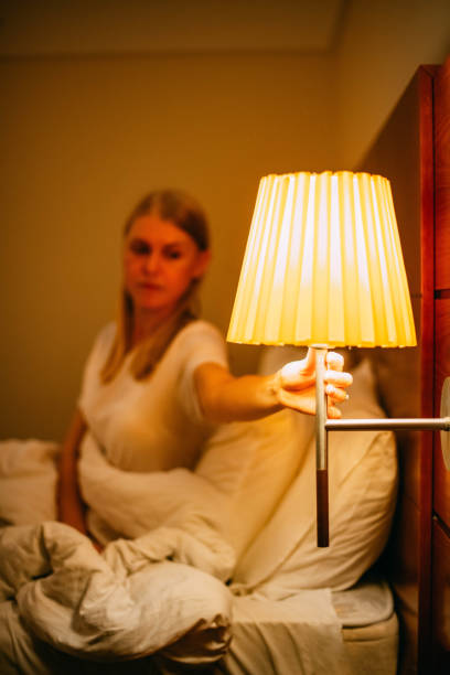 istock Young Woman Getting Ready to Sleep 1452228253