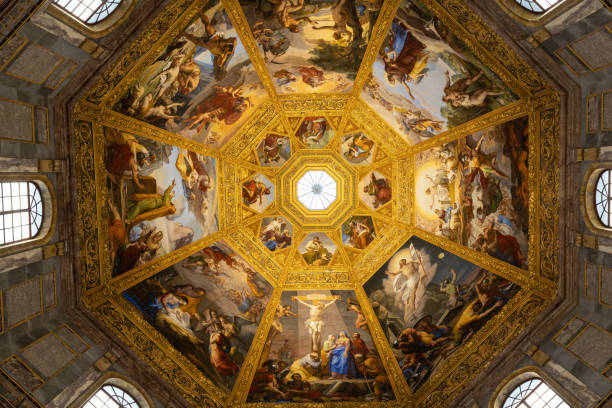 capillas de los medici - italian chapel fotografías e imágenes de stock