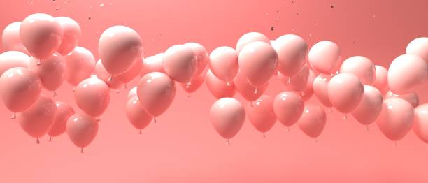 istock Floating balloons - Celebration and Party theme 1452229266