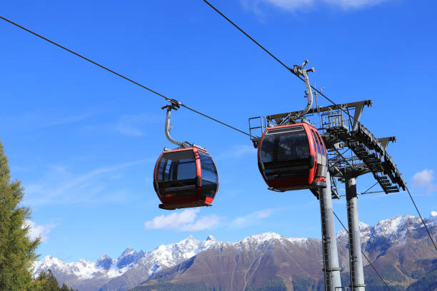 istock gondola of a mountain railway 1452229401