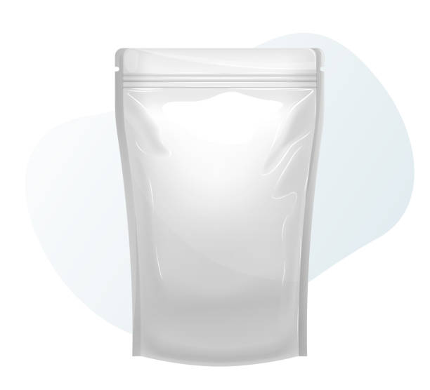 istock Pouch Foil Packaging Bag -  Aluminum Foil Bag - Illustration 1452235214