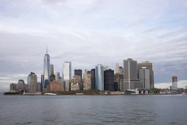 istock Manhattan seen from the Hudson river 1452244518