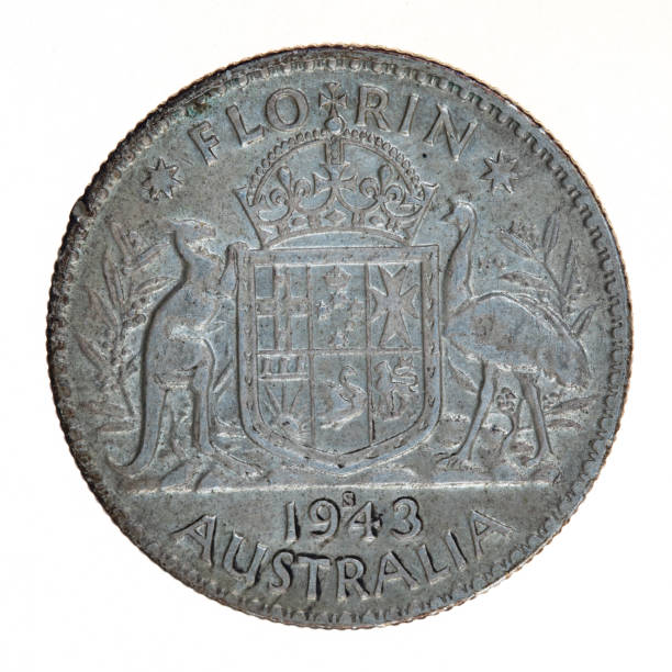 istock Australia 1943 One Florin Coin 1452253787