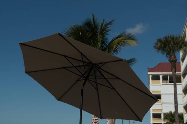 Beach umbrella at North Redington Shores beach