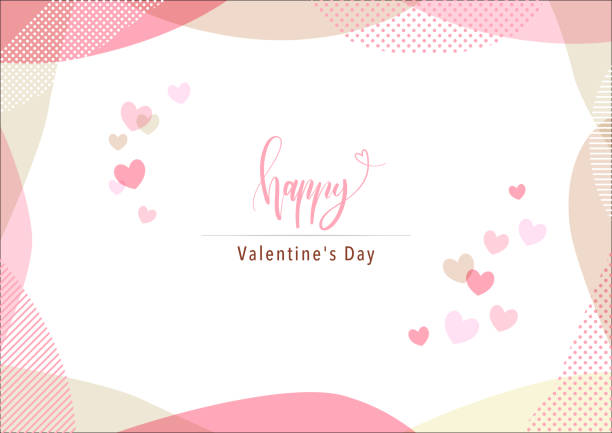 день святого валентина рамка сердца, фон - wedding reception valentines day gift heart shape stock illustrations