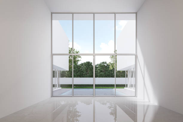 A simple window on the wall