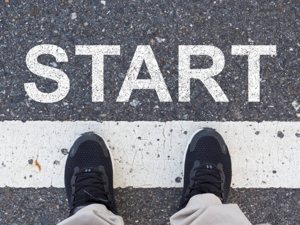 istock Stepping into a new beginning 2023, a new beginning creates opportunities. 1452268412