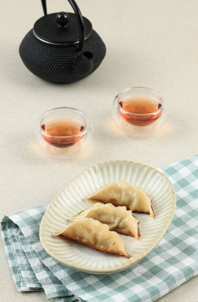 istock Grilled Gyoza Japanese Dumpling 1452270988