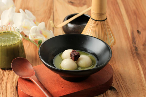 istock Tang Yuan with Matcha Soup 1452271805