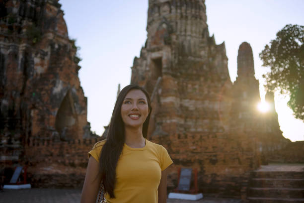 istock Woman go to travel. 1452278906