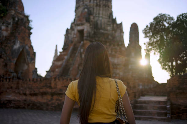 istock Woman go to travel. 1452278910
