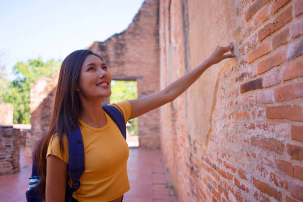 istock Woman go to travel. 1452278951