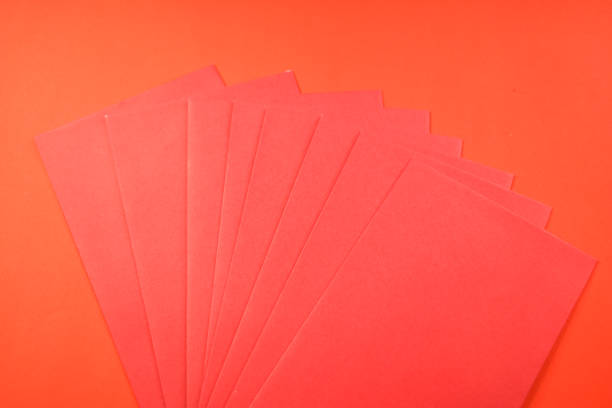 istock red envelope on red background for card design on chinese day 1452284871