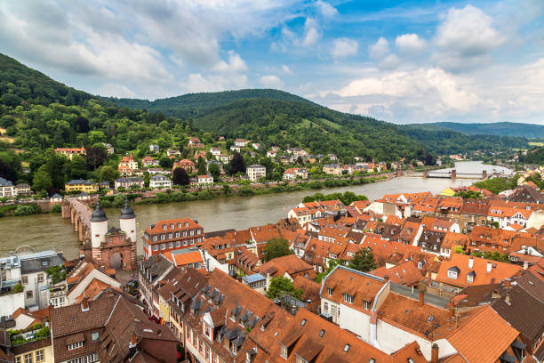 istock Panoramic aerial view of Heidelberg 1452284938