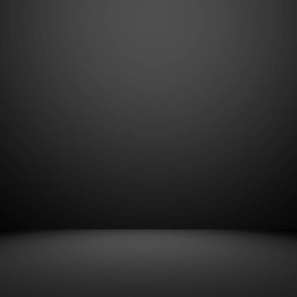 istock Empty black room background, abstract backgrounds, black room studio background 1452287649