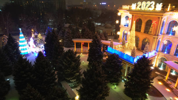istock Beautifully decorated house for Christmas and NY 1452290636