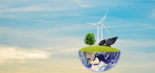istock Clean energy environment concept love the earth , earth image provided by Nasa. 1452291909