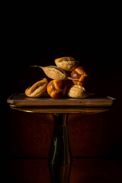 the art of the mixed breads stock photo