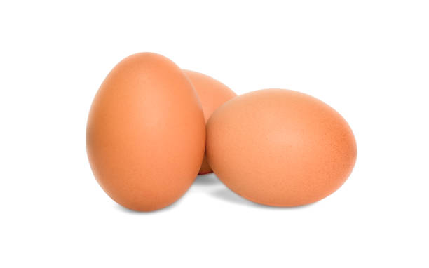 istock fresh organic chicken eggs isolated on white background 1452303081