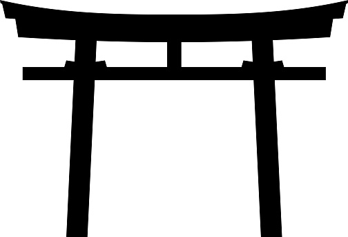 Japanese Torii gate.