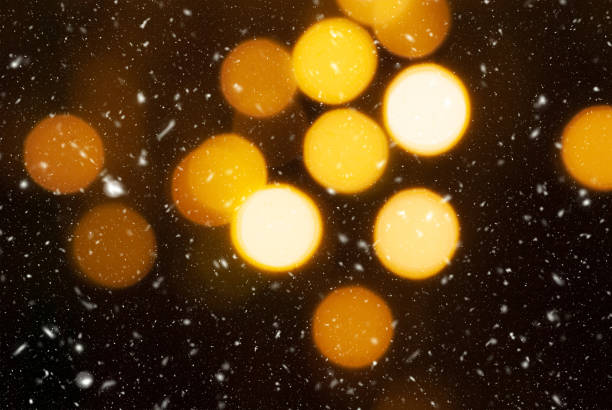 istock Abstract magical bokeh lights background. Colorful defocused lights 1452306968
