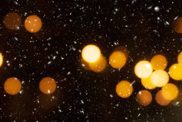 istock Abstract magical bokeh lights background. Colorful defocused lights 1452306969