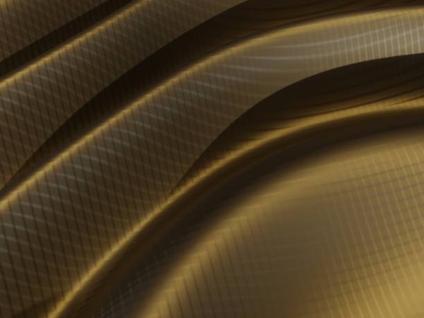istock 3d abstract iridescent wavy silk texture background. neon holographic fluid distortion. vibrant liquid reflection surface. 3d rendering. 1452310473