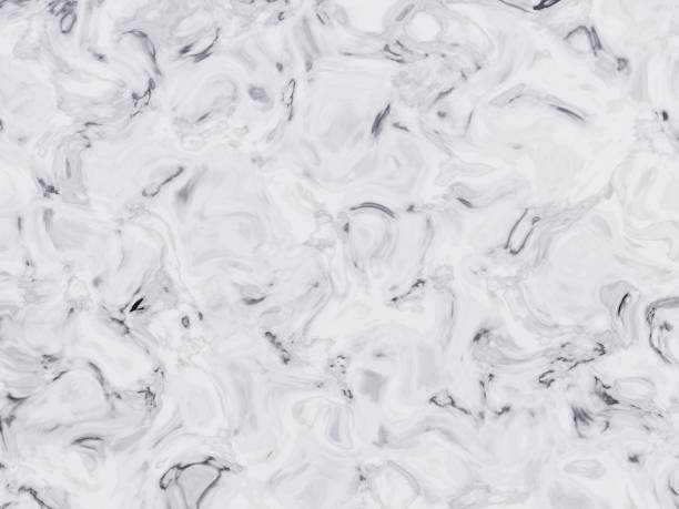 istock Minimalist close up of abstract natural white gray marble pattern texture background for design or presentation. 3d rendering. 1452311058