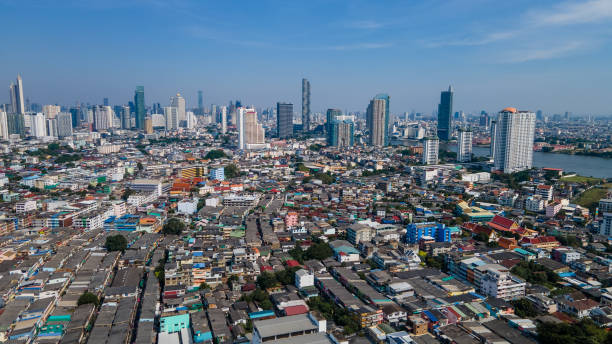 istock Bangkok city view at morning 1452312030