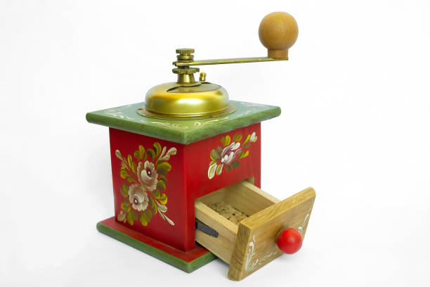 istock Old Manual coffee grinder on a white background 1452314791