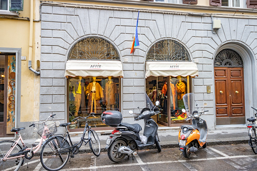 Affix Womenswear on Via Romana in Florence at Tuscany, Italy. This is a commercial business.