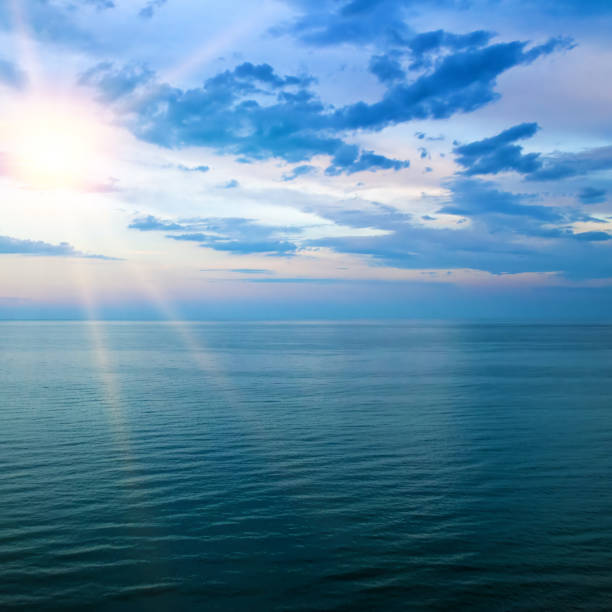 istock Beautiful tropical beach and sunset. 1452321338