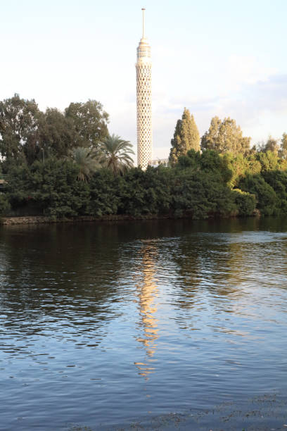 istock Reflection of Cairo Tower 1452322386