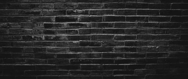 istock Texture black and white grungy brick wall background 1452323315