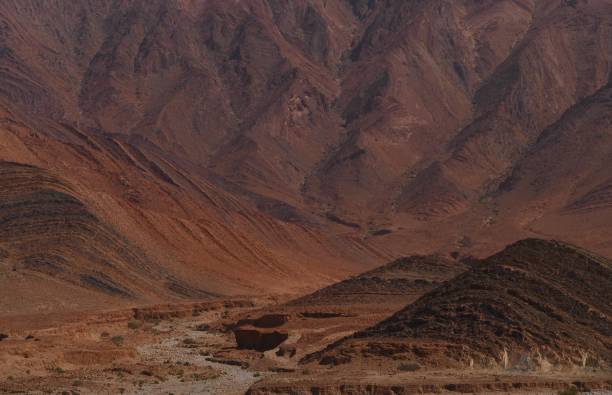 istock Road between Ighrem and Tata, Morocco : landscape 1452327700