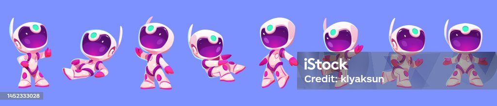 Cute Mini Spaceman Cute Little Spaceman In Suit And Helmet Stock Illustration - Download ...