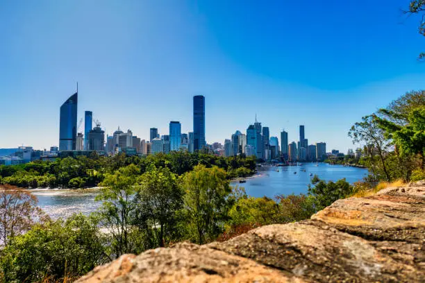 Brisbane Australia Cityview Queensland High