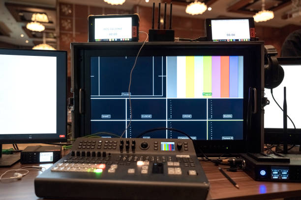 istock Online broadcast of the event. 1452334292