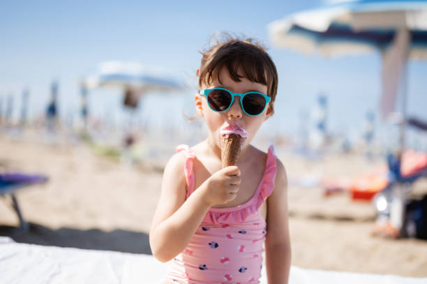 istock Happy summer vacation on the beach. 1452345192