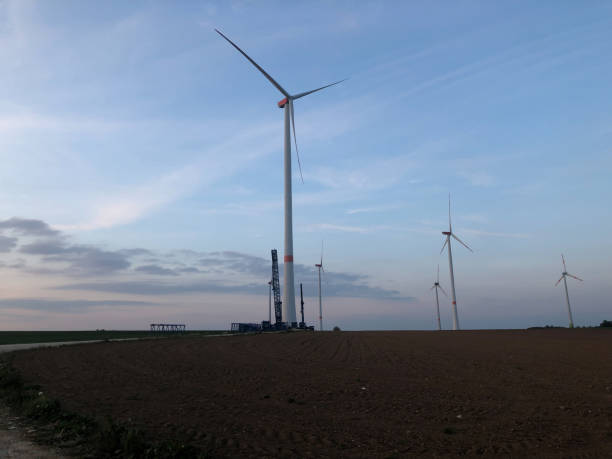 istock Wind turbines maintanance 1452348554