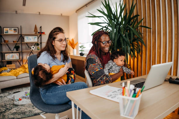istock We take care of the children and work 1452355870