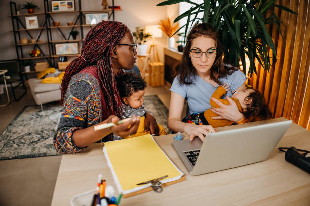 istock We take care of the children and work 1452355944