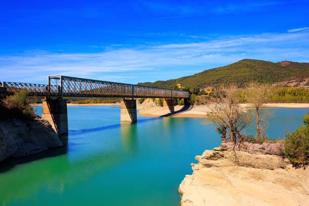 istock Picturesque bridge and still water 1452358304