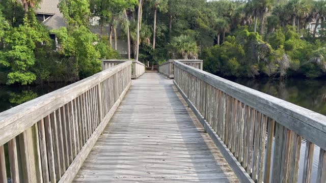 Bridge at Kiawah Island South Carolina going over Marsh