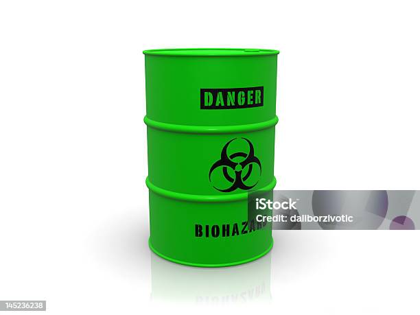 Foto de Cilindro De Resíduos Biológicos e mais fotos de stock de Barril - Barril, Biologia, Ciência