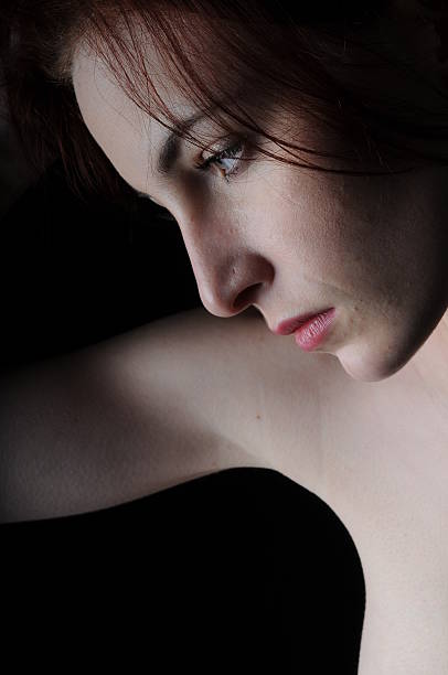istock Moody and sexy model head shot 145237051