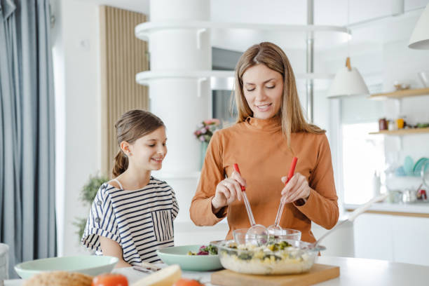 istock Mother serving lunch at home 1452375950