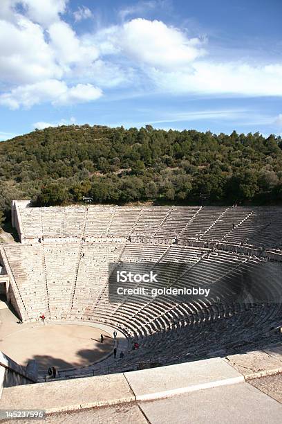 Antico Teatro Greco - Fotografie stock e altre immagini di Epidauro - Argolide - Epidauro - Argolide, Grecia - Stato, Peloponneso