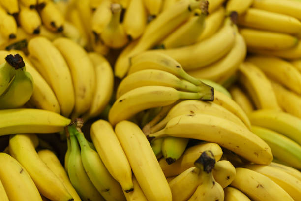 istock Bananas in the shop 1452377075