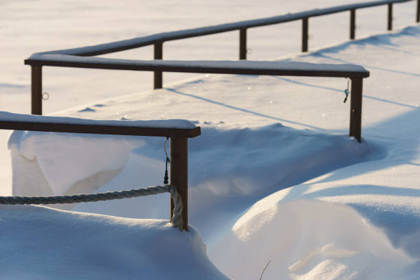 istock Winter day in Russian countryside 1452377080